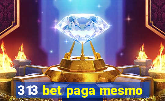 313 bet paga mesmo